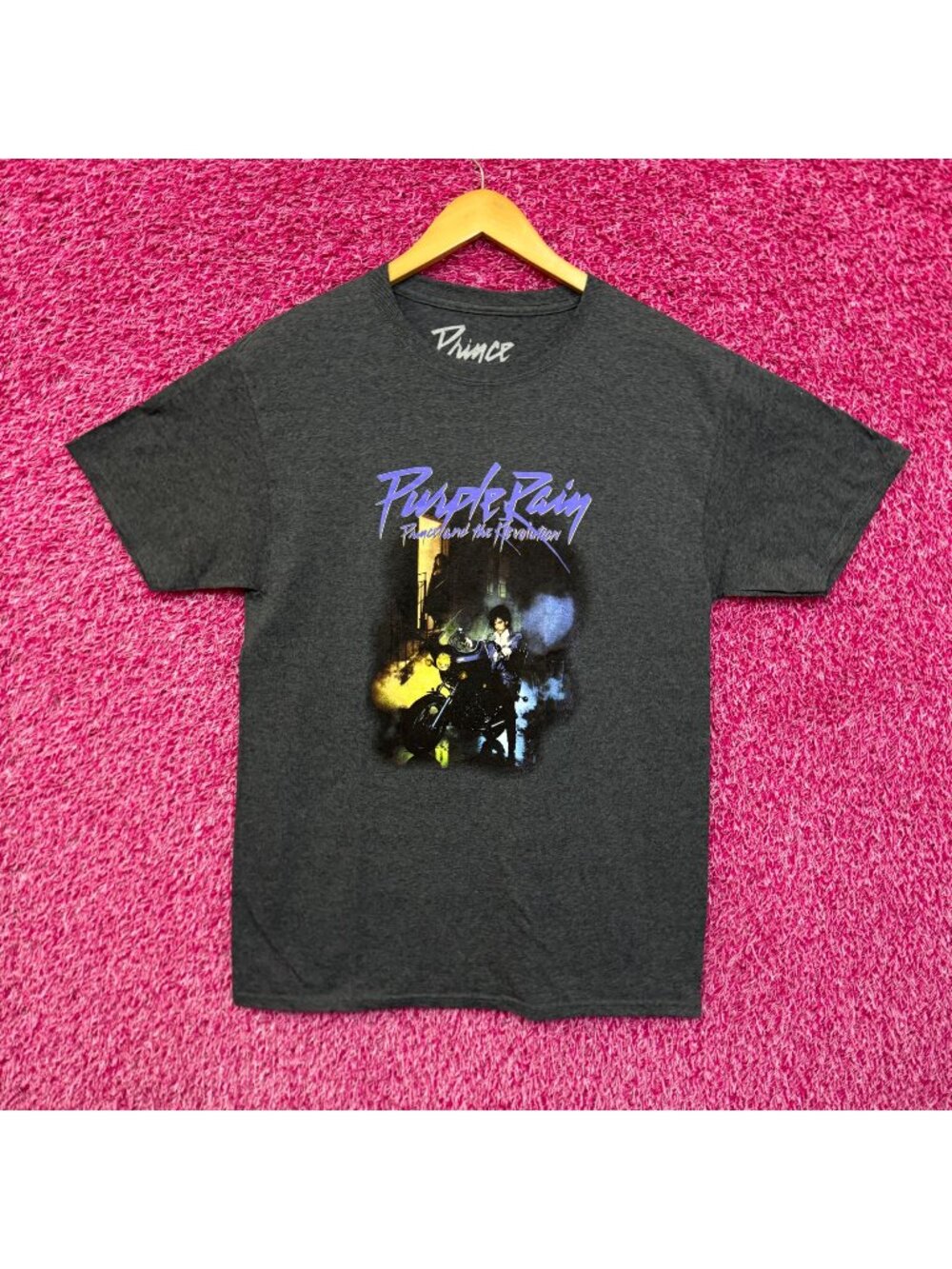 Prince the Revolution Purple Rain Album Funk Rock Band Tee M